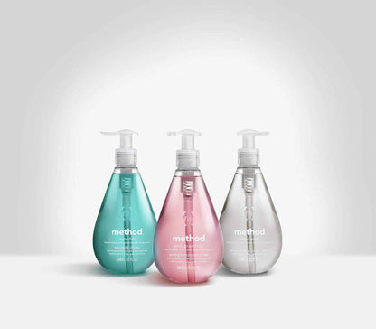 Method Gel Hand Soap, Sweet Water, 12 fl oz (Pack of 3)