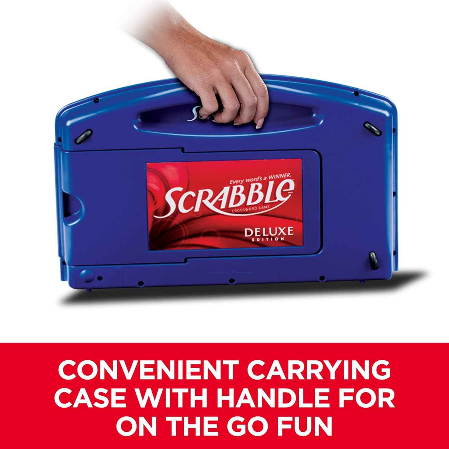 Hasbro Gaming Scrabble Deluxe Edition Board Game,