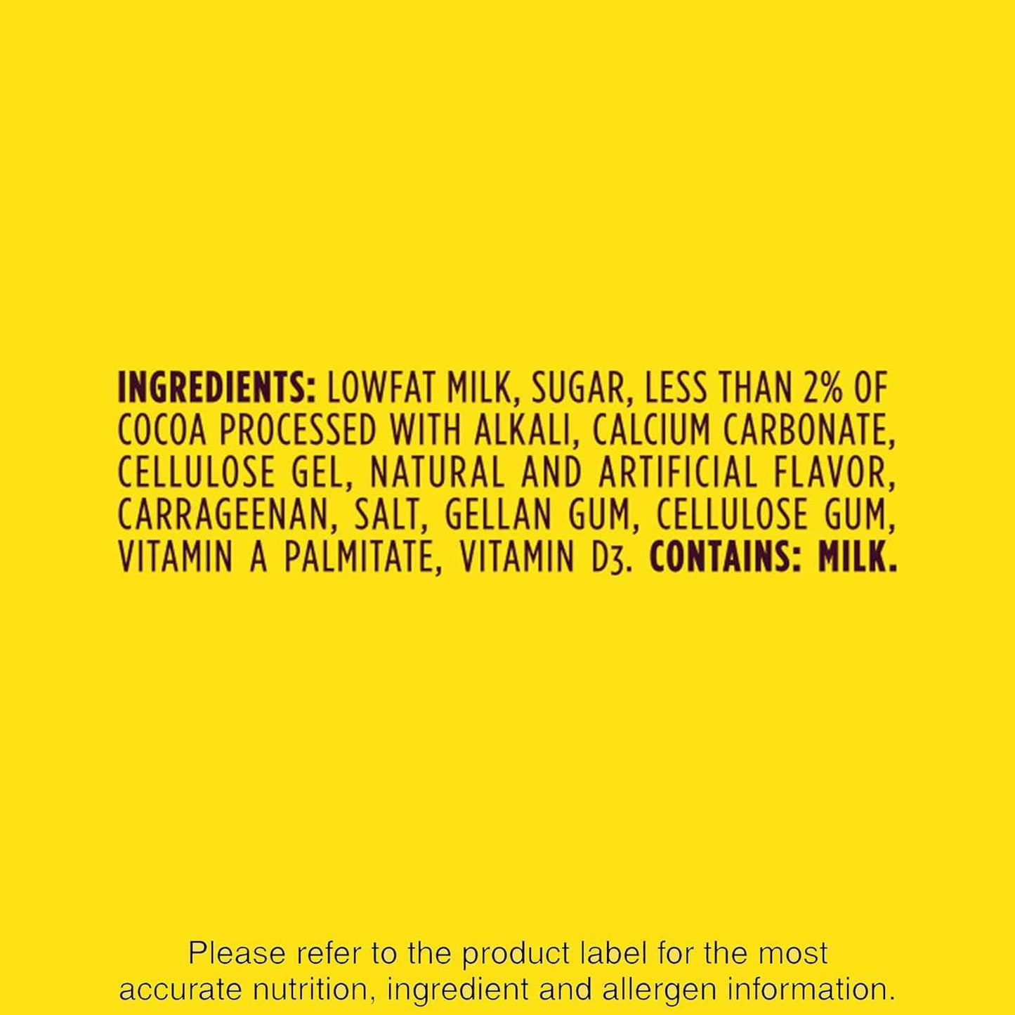 Nesquik Chocolate Lowfat Milk Ready to Drink 12 Pack of 8 fl oz (Packaging May Vary)