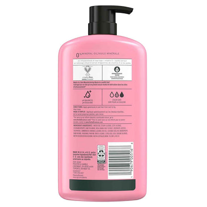 Herbal Essences Conditioner, Rose Hips- Smooth Collection, Shiny Hair with Vitamin E & Jojoba, Safe for Color Treated Hair, Floral Scent, Cruelty-Free, Dermatologist-Tested, 29.2 Fl Oz