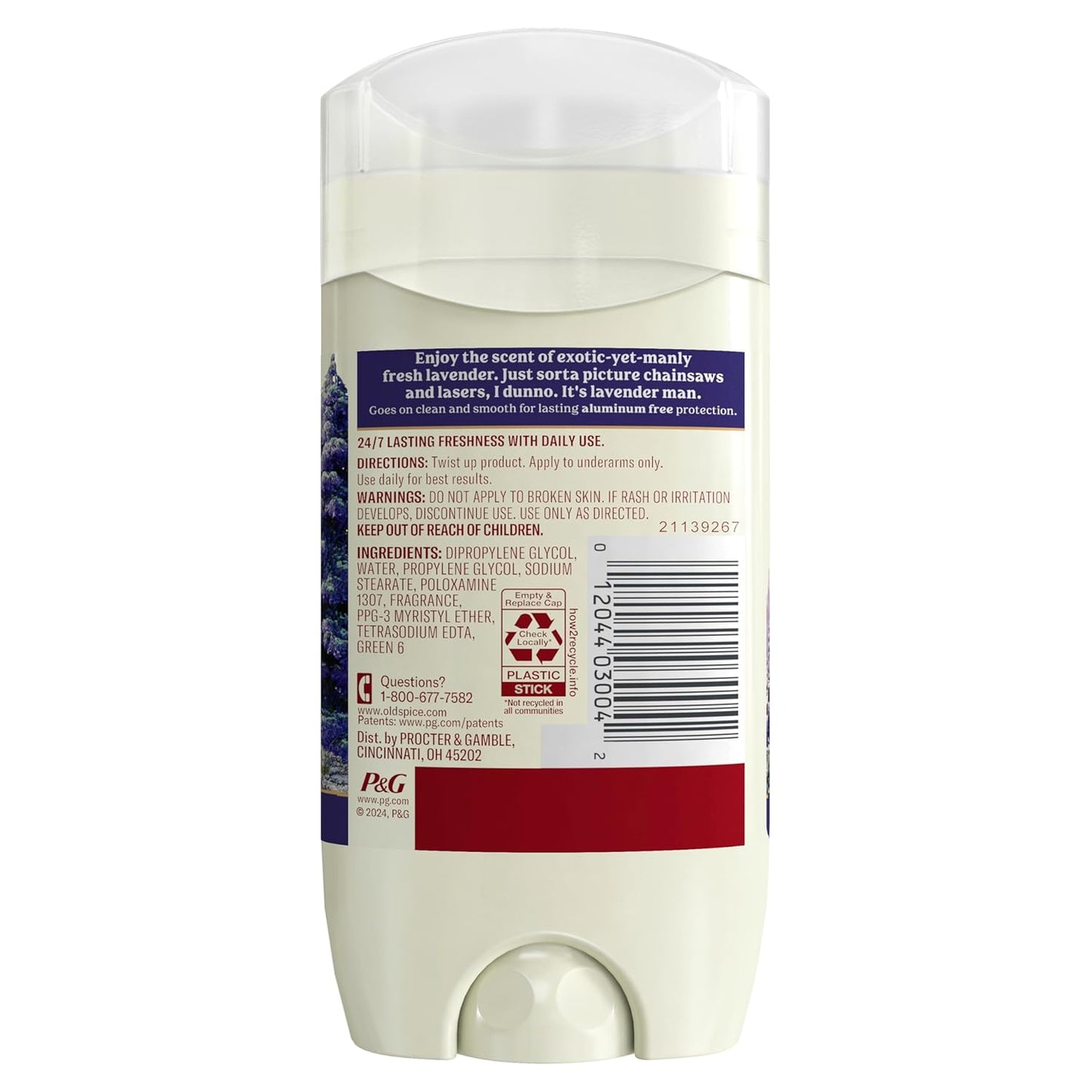 Old_Spice_Men's_Deodorant_Aluminum-Free_Wilderness_with_Lavender,_3oz_(Pack_of_3)