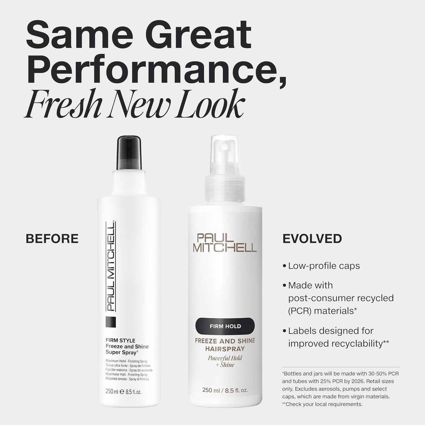 Paul Mitchell Freeze and Shine Super Hairspray, Maximum Hold, Shiny Finish Hairspray, For Coarse Hair