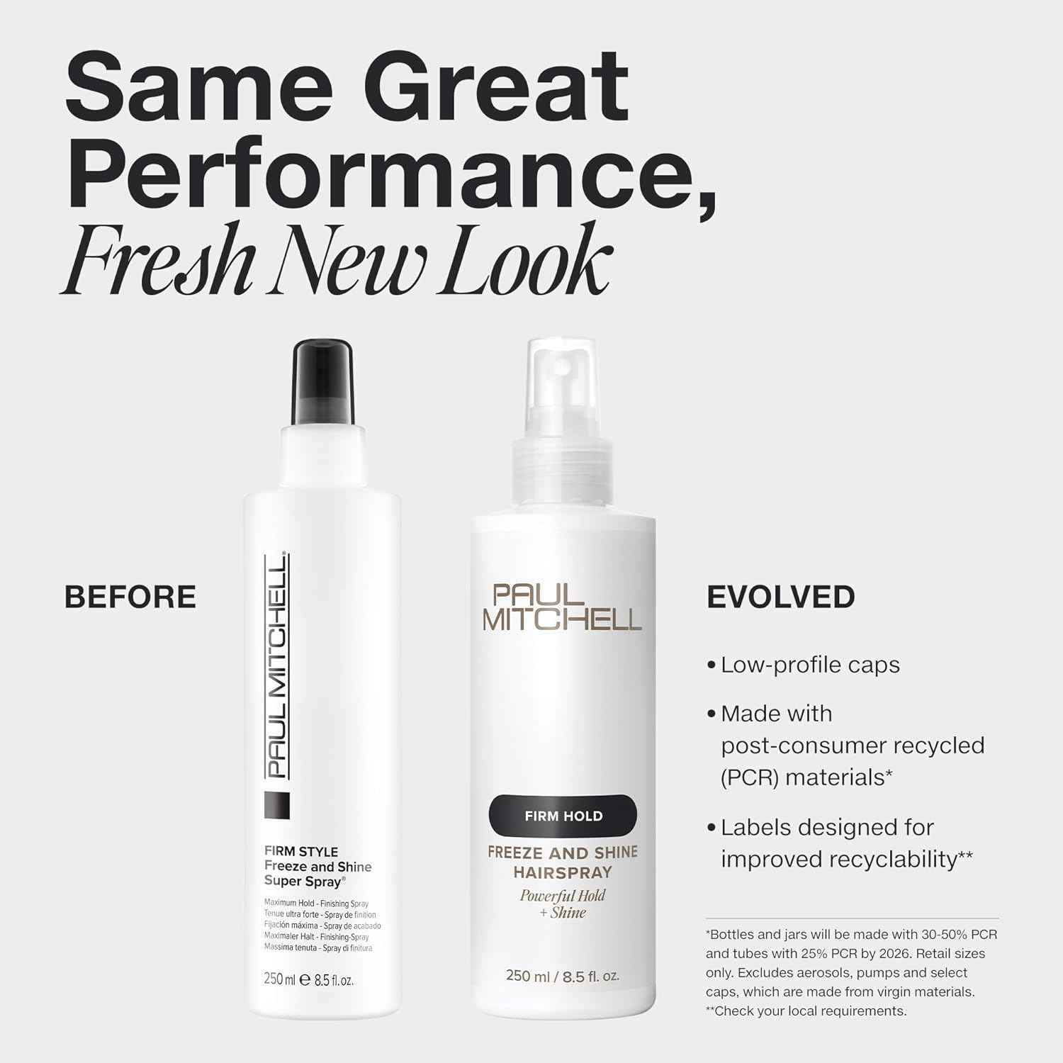 Paul Mitchell Freeze and Shine Super Hairspray, Maximum Hold, Shiny Finish Hairspray, For Coarse Hair