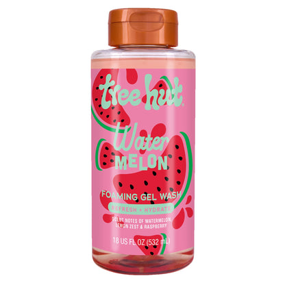 Tree Hut Watermelon Nourishing, Moisturizing &amp;amp; Hydrating Foaming Gel Wash, 18 oz.