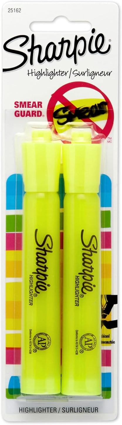 Sharpie_25162PP_Accent_Tank-Style_Highlighter,_Fluorescent_Yellow,_2-Pack