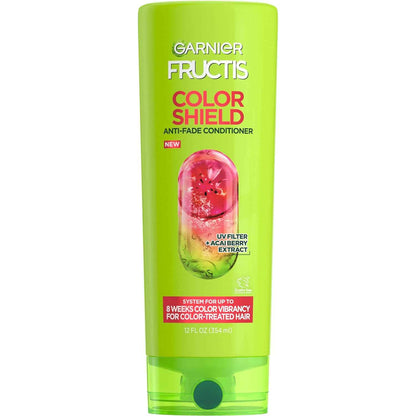 Garnier Fructis Color Shield Anti-Fade Conditioner for Color Treated Hair, 12 Fl Oz