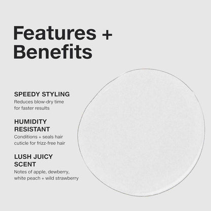 Paul Mitchell Super Skinny Serum Blowout Primer, Speeds Up Drying Time, Humidity Resistant, For All Hair Types