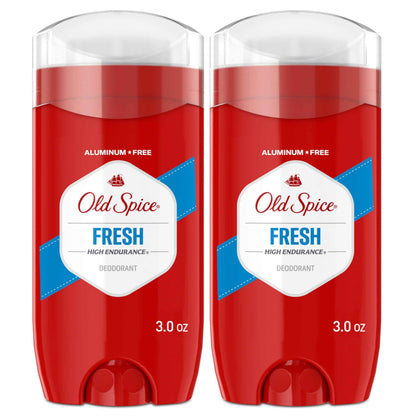Old Spice High Endurance Deodorant for Men, Aluminum Free, Fresh Scent, 3.0 oz