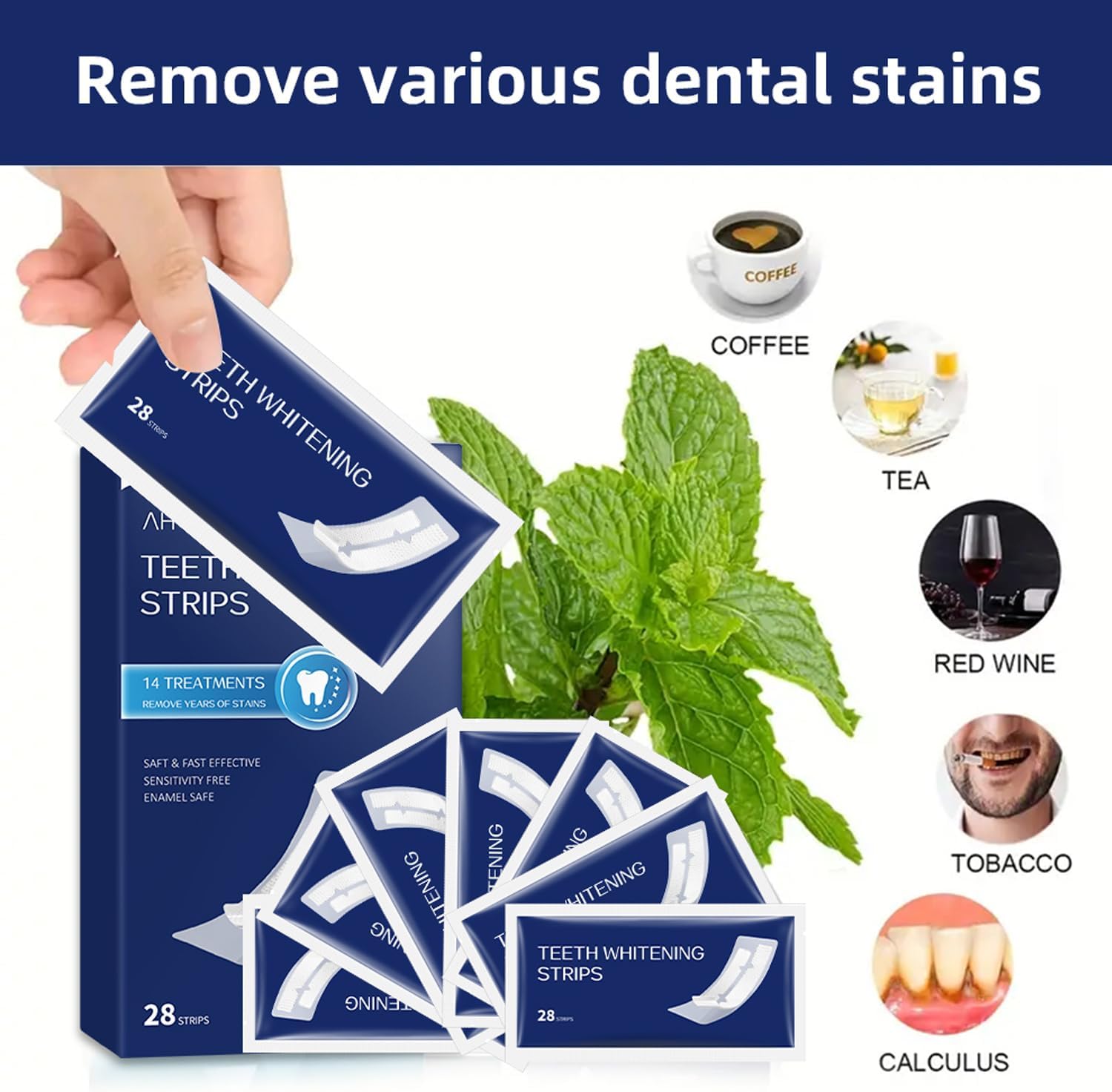 Teeth_Whitening_Strips,Enamel_Safe,_28_Strips_for_Sensitive_Teeth,Professional_and_Natural_Teeth_Whitening_Kit,14_Treatments