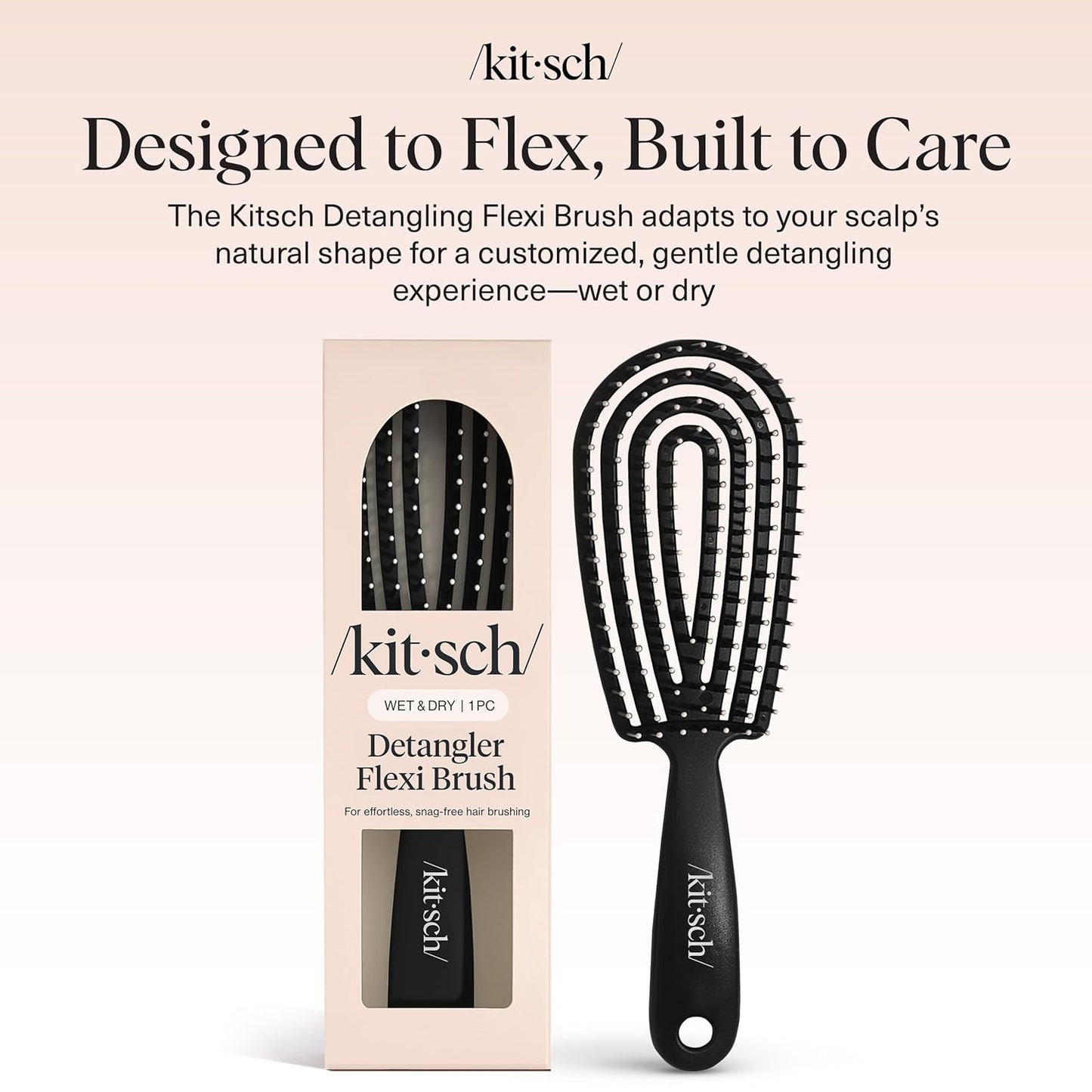 Kitsch_Hair_Brush_Detangler_–_Flexi_Flow_Hair_Brush_for_Women,_Men_&_Kids_|_Detangling_Brushes_for_Curly_Hair_with_Bendable_Frame,_Bounce_Curl_Defining_Brush_for_Wet_or_Dry_Strands_-_Black