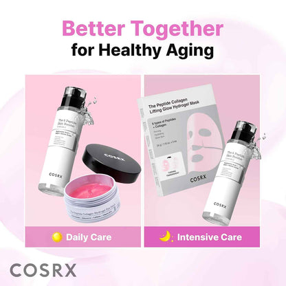 COSRX 6X Peptide Collagen Skin Booster Toner Serum for Dull & Uneven Skin, Preps Skin with Copper Peptides, GHK-Cu, Skin Renewal Boosting Facial Essence, Korean Skin Care, 5.07 oz, Mothers Day Gifts