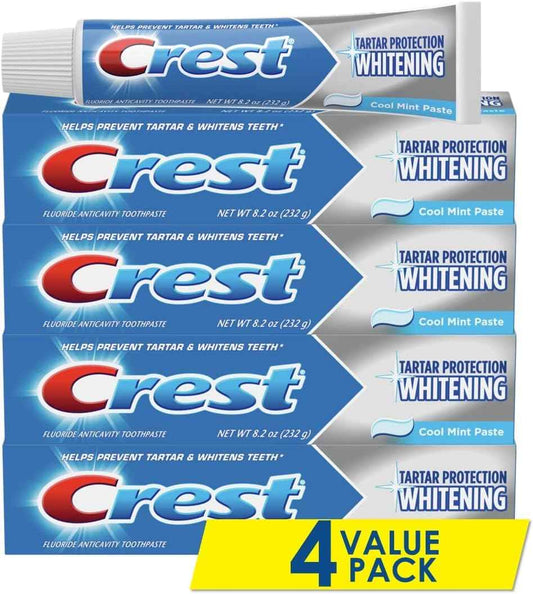 Crest Tartar Protection Whitening Cool Mint Flavor Toothpaste