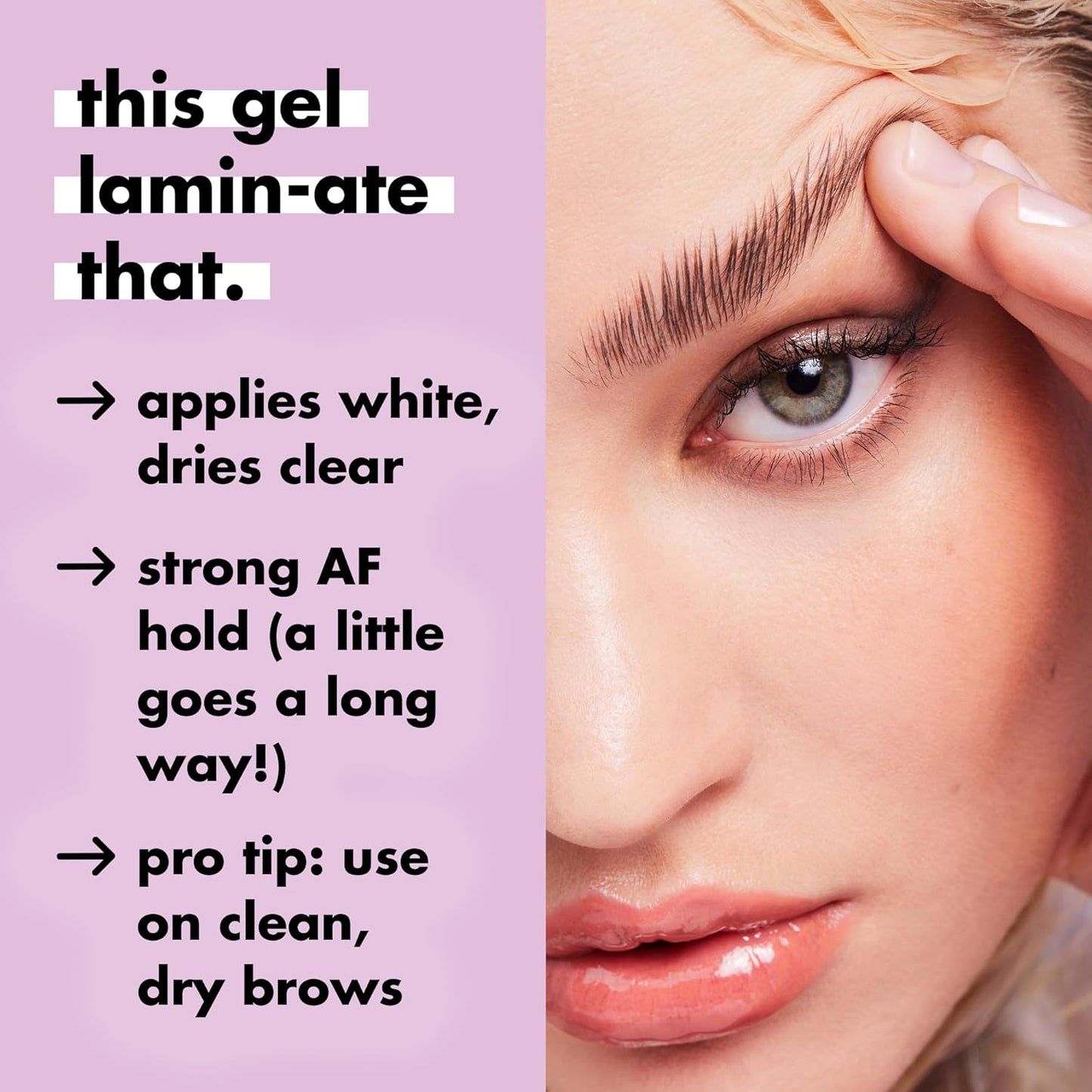 e.l.f._Brow_Laminating_Gel,_Strong-Hold,_Clear-Drying_&_Water-Resistant_Brow_Gel_Creates_Laminated_Brows,_Comb_&_Sculpt_Brows,_Vegan_&_Cruelty-free