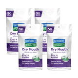 SmartMouth Dry Mouth Dual-Action Mints - Sugar-Free Breath Mints - 50 Count, Mellow Mint