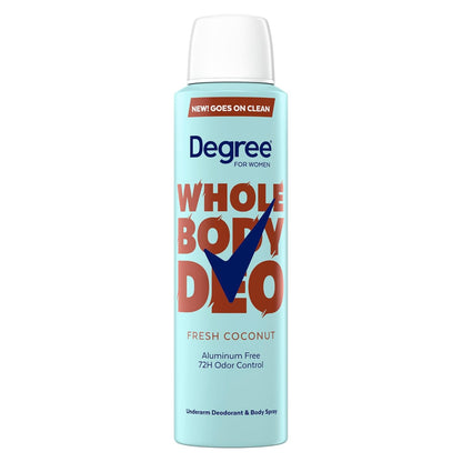 Degree_Women_Deodorant_Spray_Fresh_Coconut_Scent_Aluminum_Free_72H_Odor_Protection_2.9_FO