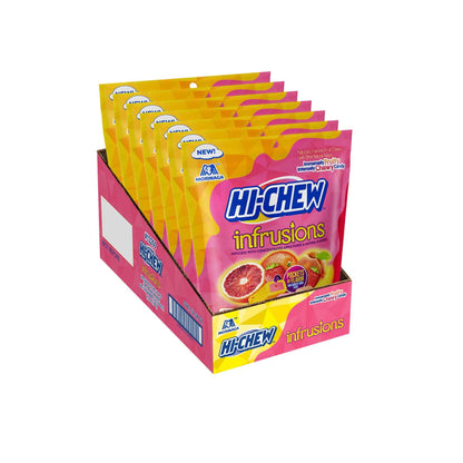HI-CHEW Assorted, Green Apple Strawberry Mango Grape, Soft & Chewy Candy 2lb - 185+ Pieces Individually Wrapped - Made with Immensely Juicy Fruity Flavors