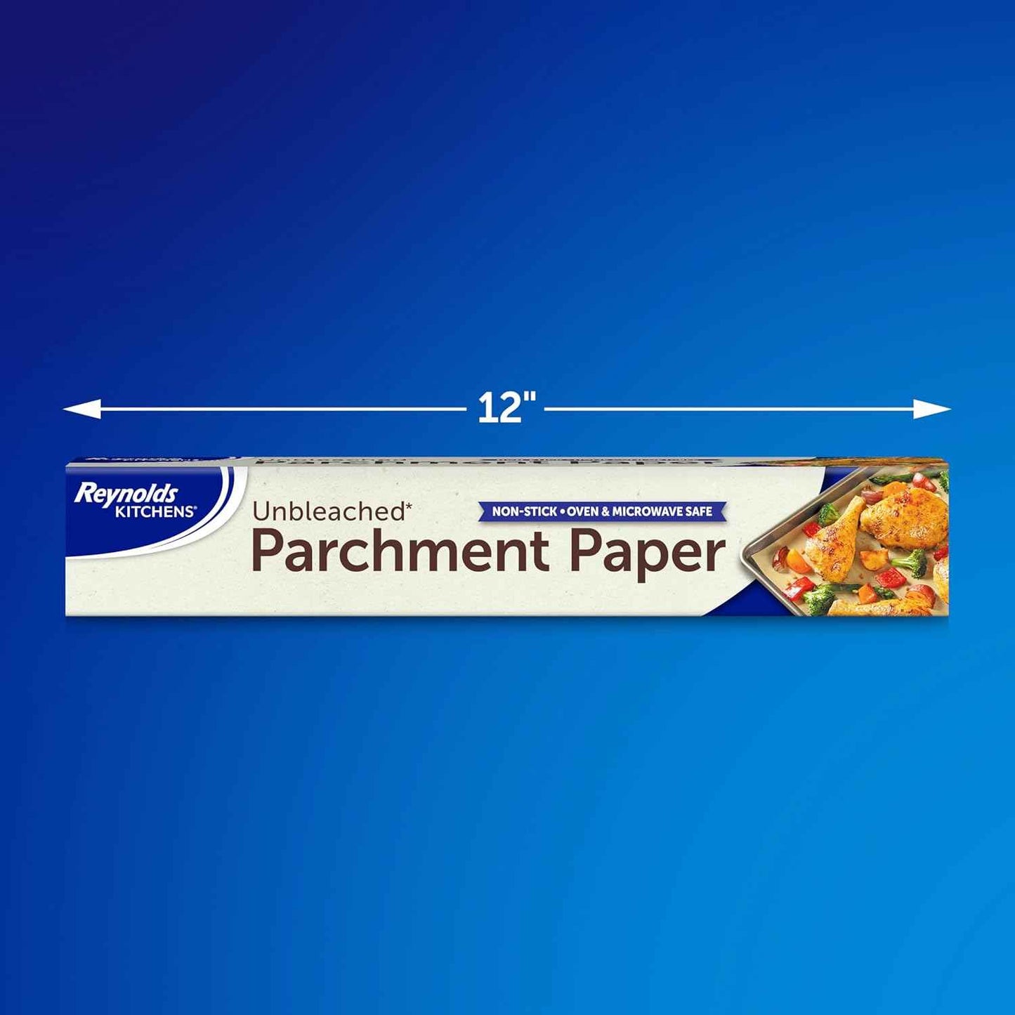 Reynolds Kitchens Parchment Paper Roll, Non Stick Parchment Paper for Cooking and Baking, Oven Safe up to 425 Degrees, Chlorine-Free