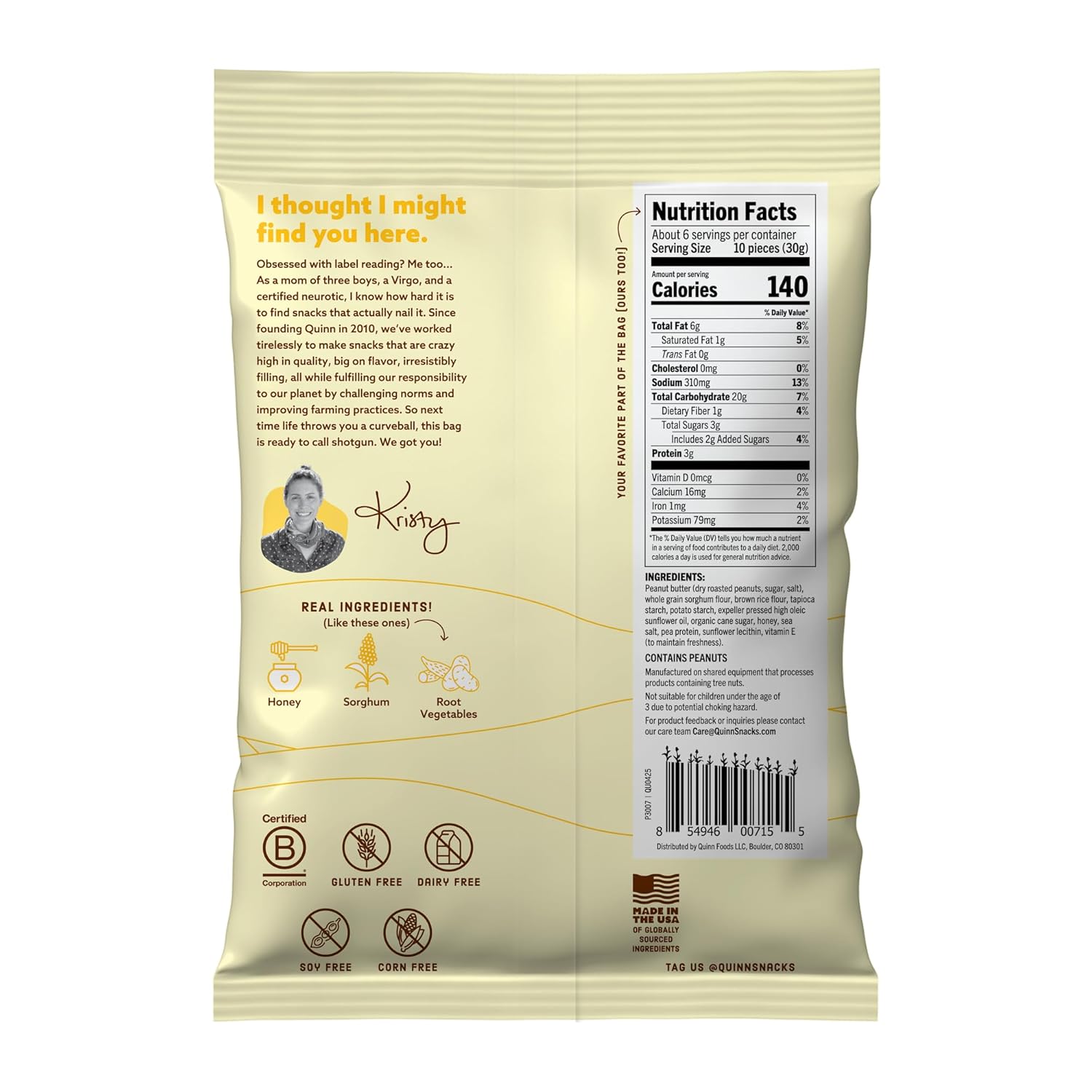 Quinn_Snacks_Peanut_Butter_&_Honey_Filled_Pretzel_Sticks_-_Gluten_Free_Snack,_Sweet_&_Salty,_Made_with_Real_Natural_Ingredients,_Peanuts,_Sorghum,_&_Root_Vegetables,_Dairy_Free_-_6_oz_(Pack_of_1)