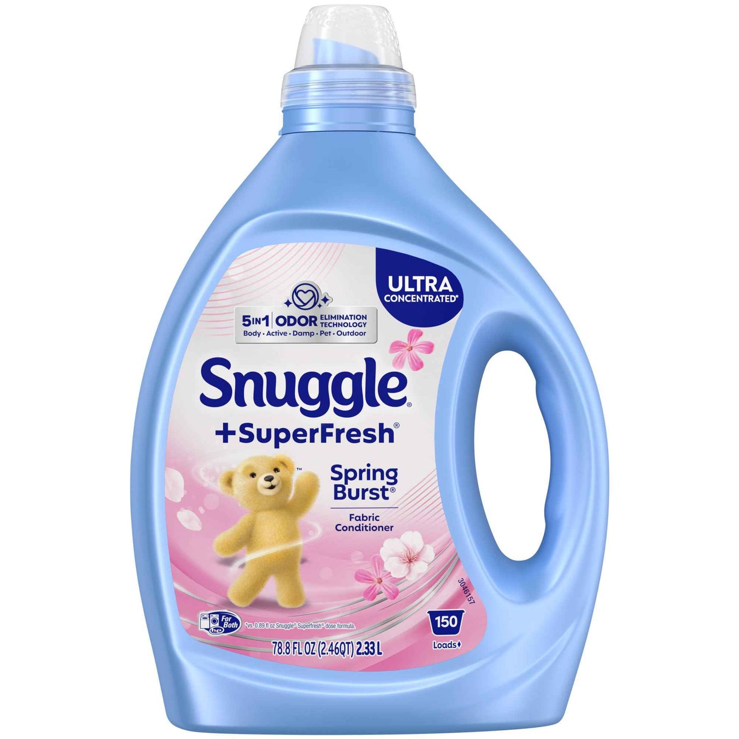Snuggle SuperFresh Fabric Softener Liquid, Ultra Concentrated, Morning Breeze Fabric Conditioner, Lasting Scent, Fights Stubborn Odors, Softens, Reduces Static & Wrinkles
