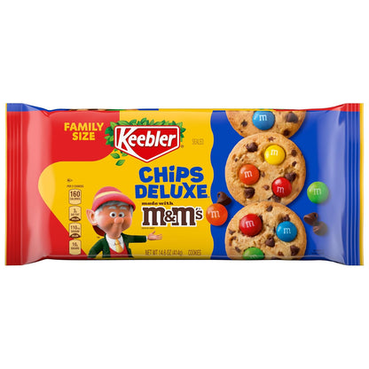 Keebler_Chips_Deluxe_Cookies_Rainbow_with_M&M's_Chocolate_Candies,_14.6_Oz._(Pack_of_1)