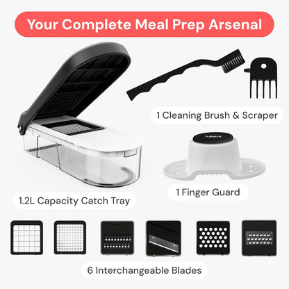 Fullstar_Core_Vegetable_Chopper_-_Chop_and_Slice_Lid_-_Food_Chopper_with_Container,_Veggie_Chopper,_Fruit_Slicer,_Onion_Dicer_-_Meal_Prep_Essential_-_Kitchen_Gadgets_and_Gifts_(6_in_1,_White/Black)