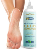 Extra Strength Callus Remover for Feet - Callus Remover Gel Foot Scrubber for Dead Skin - Professional Pedicure Foot Spa Essential, 6oz