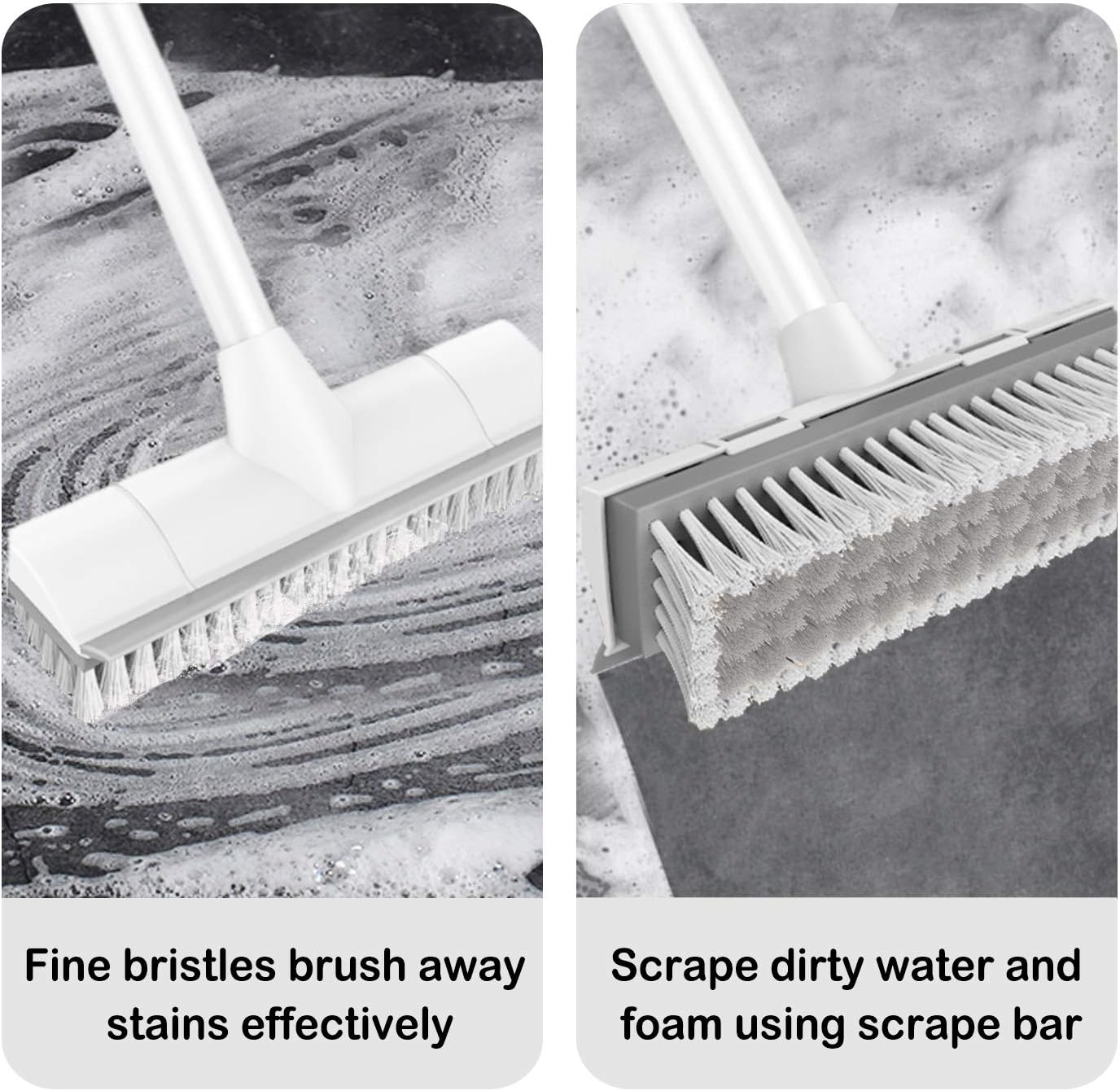 BOOMJOY_Floor_Scrub_Brush_with_Long_Handle,_2_in_1_Scrape_and_Brush,_Stiff_Bristles_for_Cleaning_Bathroom,_Patio,_Garage,_Kitchen,_Deck,_Tile