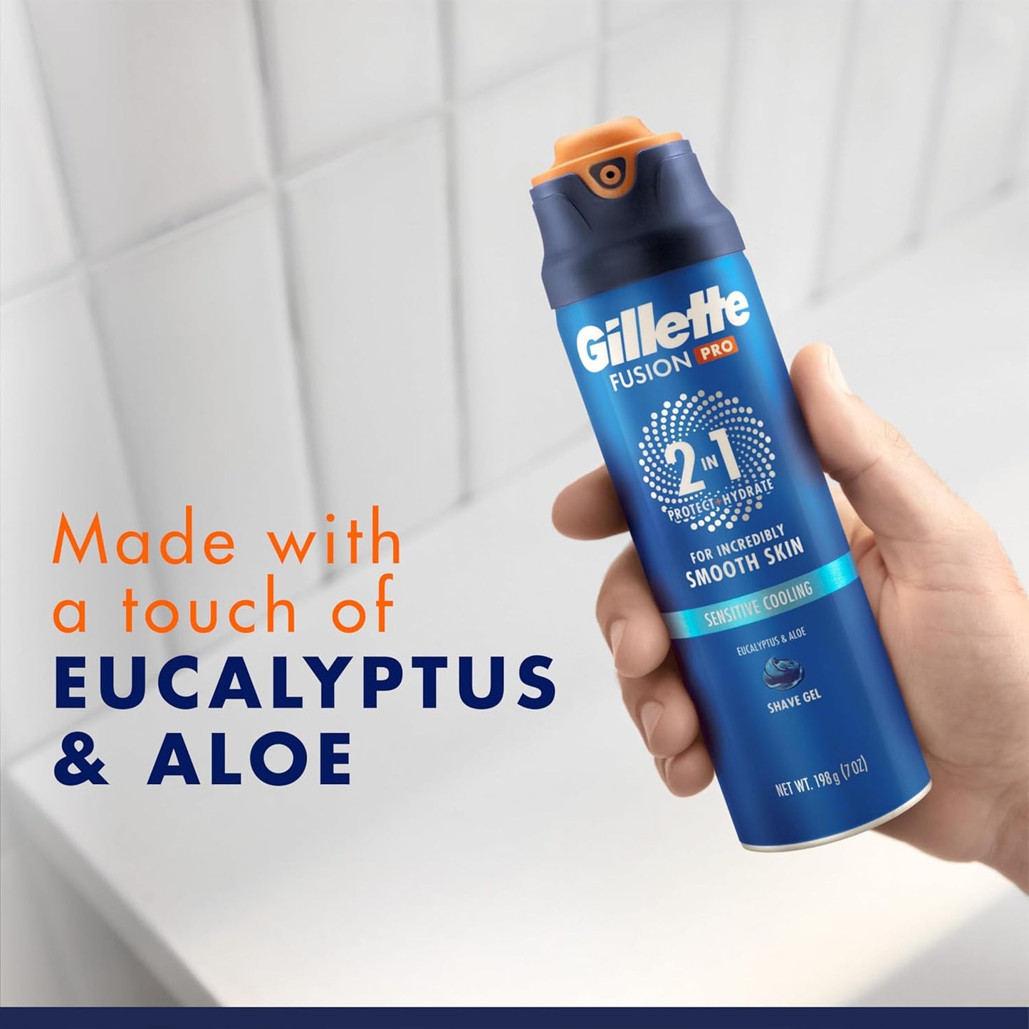 Gillette_PRO_Shaving_Gel_For_Men_Cools_To_Soothe_Skin_And_Hydrates_Facial_Hair,_TWIN_PACK_-_Total_14oz,_ProGlide_Sensitive_2_in_1_Shave_Gel
