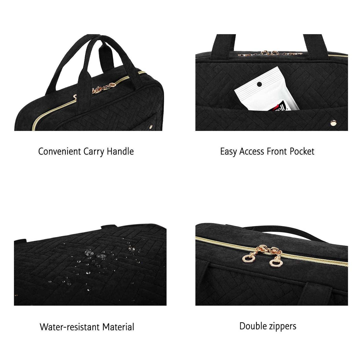 BAGSMART_Toiletry_Bag_Travel_Bag_with_Hanging_Hook,_Water-resistant_Makeup_Cosmetic_Bag_Travel_Organizer_for_Accessories,_Shampoo,_Full-size_Container,_Toiletries_(Black,_Medium)