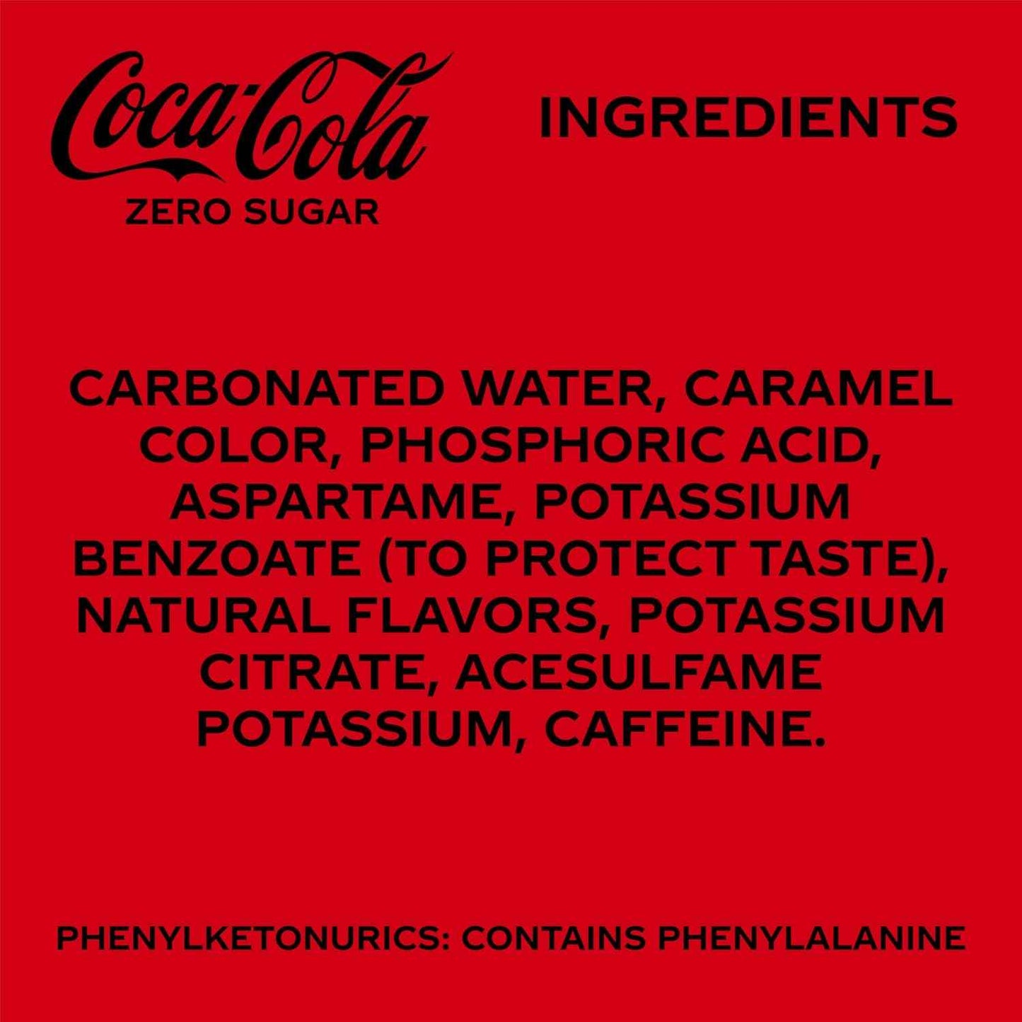 Coke Zero Sugar Diet Soda Soft Drink, 16.9 fl oz