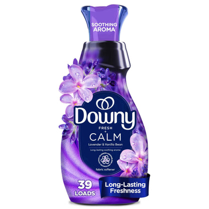Downy Infusions CALM Liquid Fabric Softener, Fabric Conditioner For Softness And Scent