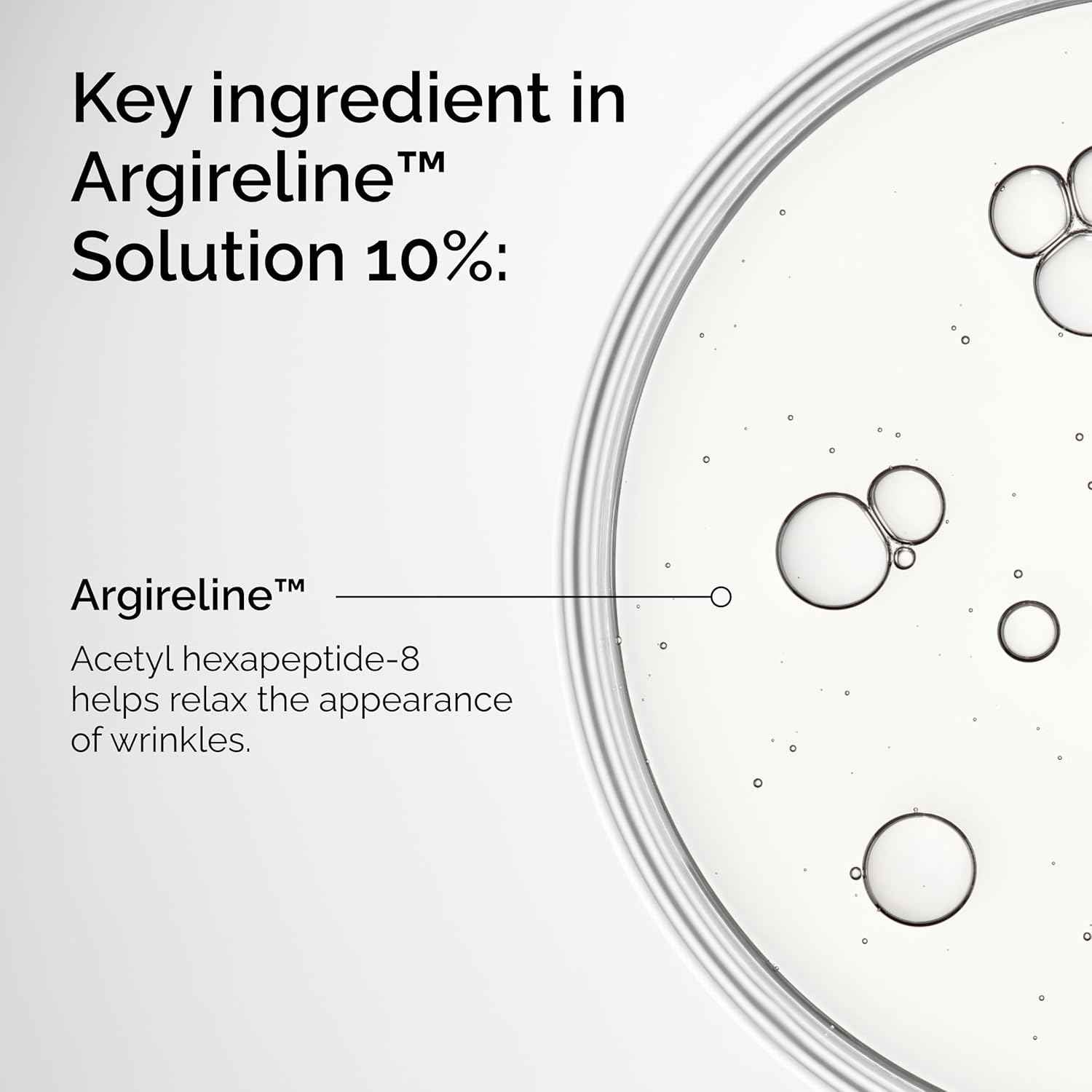 The Ordinary Argireline Solution 10%, Serum Good for Reducing the Appearance of Fine Lines, 1 Fl Oz
