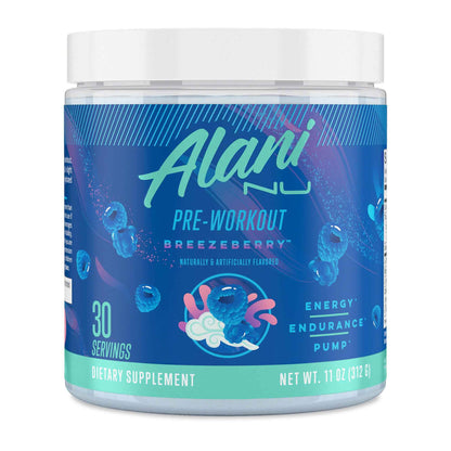 Alani Nu Pre Workout Powder | Amino Energy Boost | Endurance Supplement | Sugar Free | 200mg Caffeine | L-Theanine, Beta-Alanine, Citrulline | 30 Servings