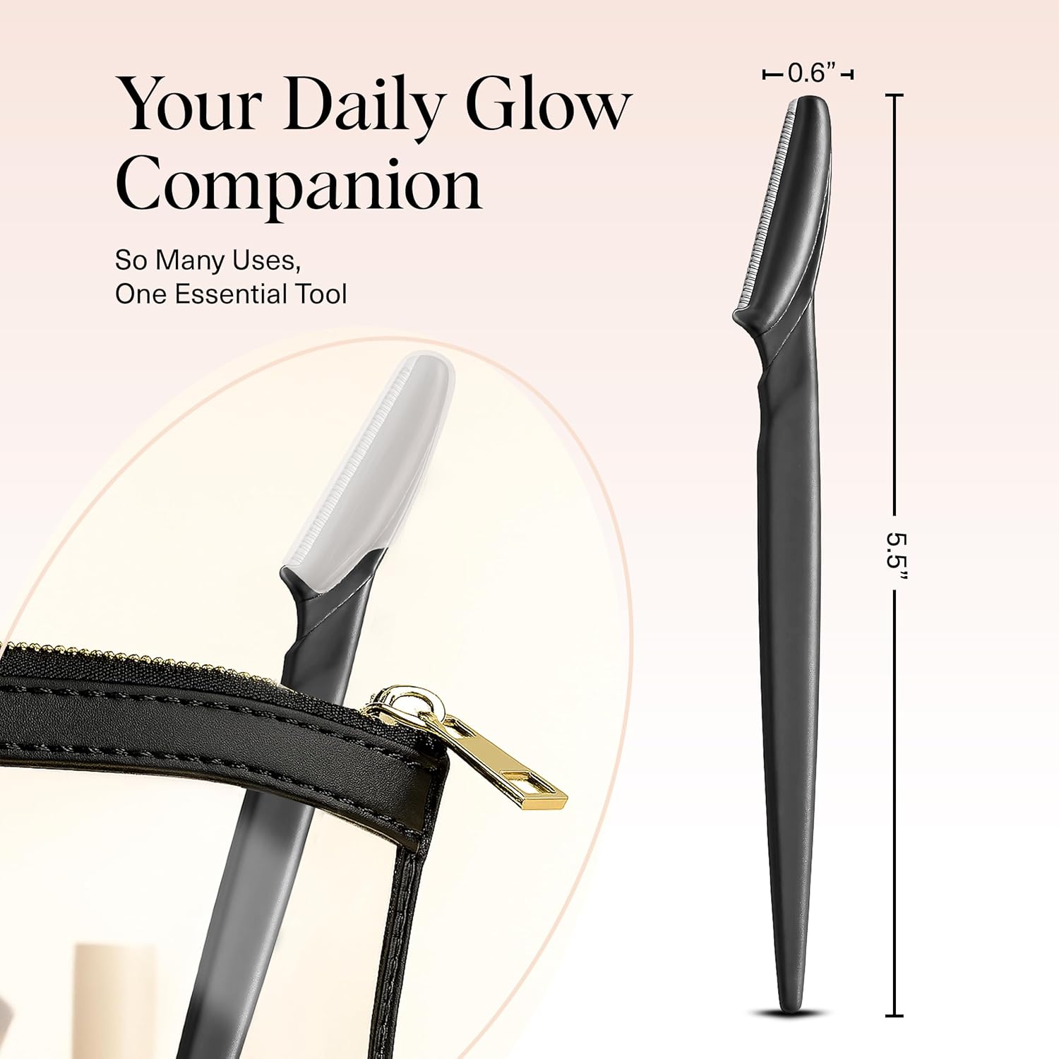 Kitsch_Dermaplane_Razor_for_Women_Face_–_Face_Razors_for_Women_&_Men,_Eye_Brow_Razors_&_Face_Shaver_–_Exfoliating_Facial_Razor_&_Dermaplaner_as_Skin_Care_Tool_for_Smoother_Skin_-_Black,_6_pcs