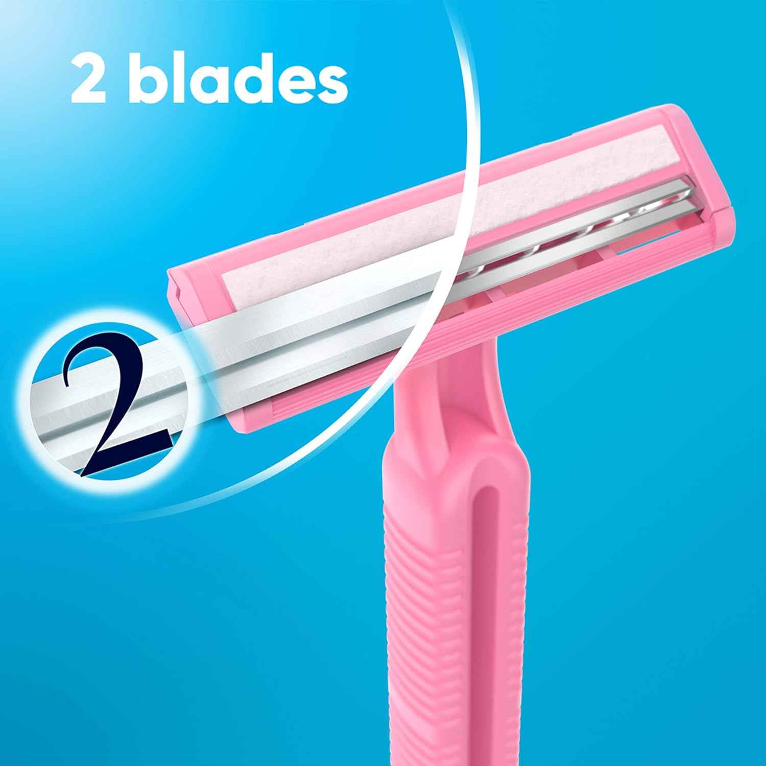 Gillette Venus Daisy Classic Disposable Razors for Women, Hair Removal for Women