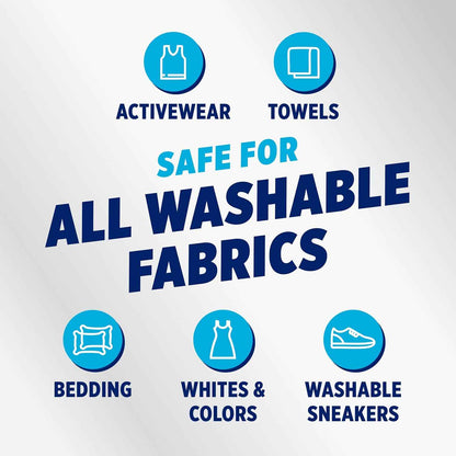 OxiClean Odor Blasters Fabric Rinse, 4-in-1 Clean Rinse Formula, Laundry Additive and Odor Eliminator for Sweat and Musty Odors, Sparkling Fresh Scent, 50 fl oz