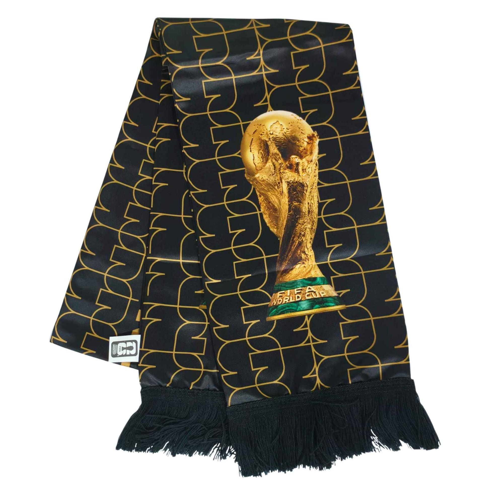 Official FIFA World Cup 2026 Edition - High Definition Universal Polyester Trophy Scarf – Gameday Fan Wear for all Matches from New York to Miami, Dallas to Los Angeles