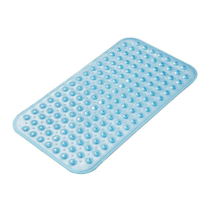 AmazerBath Bath Tub Mat, Medium Size 27.6 x 15 Inches Non-Slip Shower Mats with Suction Cups and Drain Holes, Bathroom Bathtub Mats Machine Washable