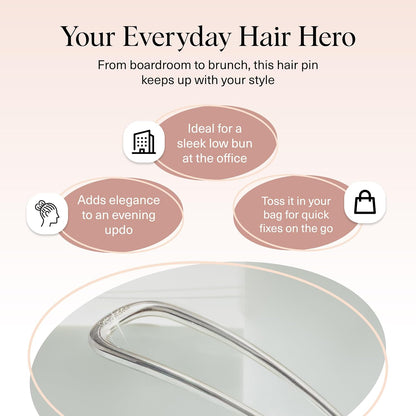 Kitsch_Metal_French_Hair_Pin_for_Women_-_Elegant_Hair_Accessories,_Ideal_for_Buns_&_French_Twist,_Designed_for_a_Secure,_Comfortable_Fit_|_Ideal_Gifts_for_Women_-_Silver
