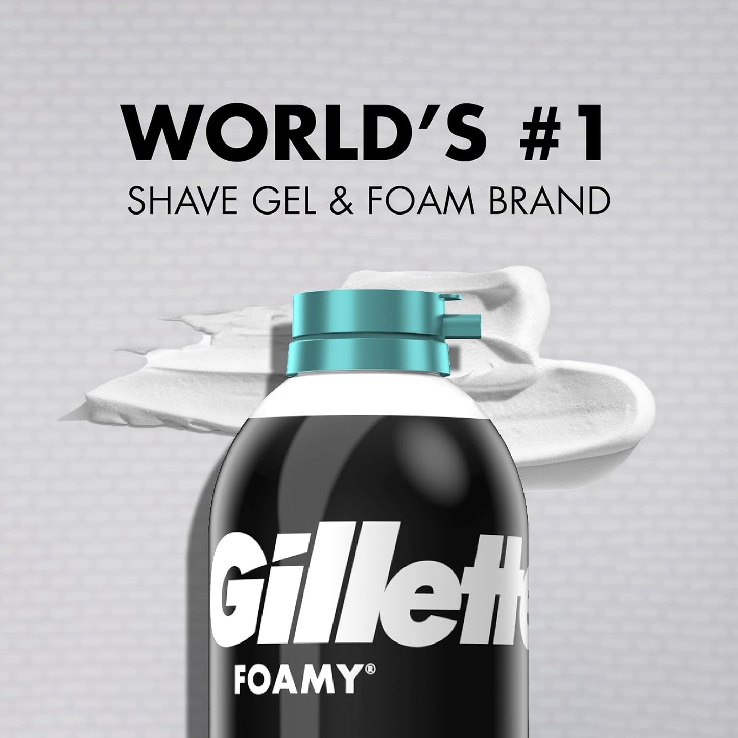 Gillette_Foamy_Shaving_Cream,_Sensitive_Skin,_11_Ounce_(Pack_of_12)