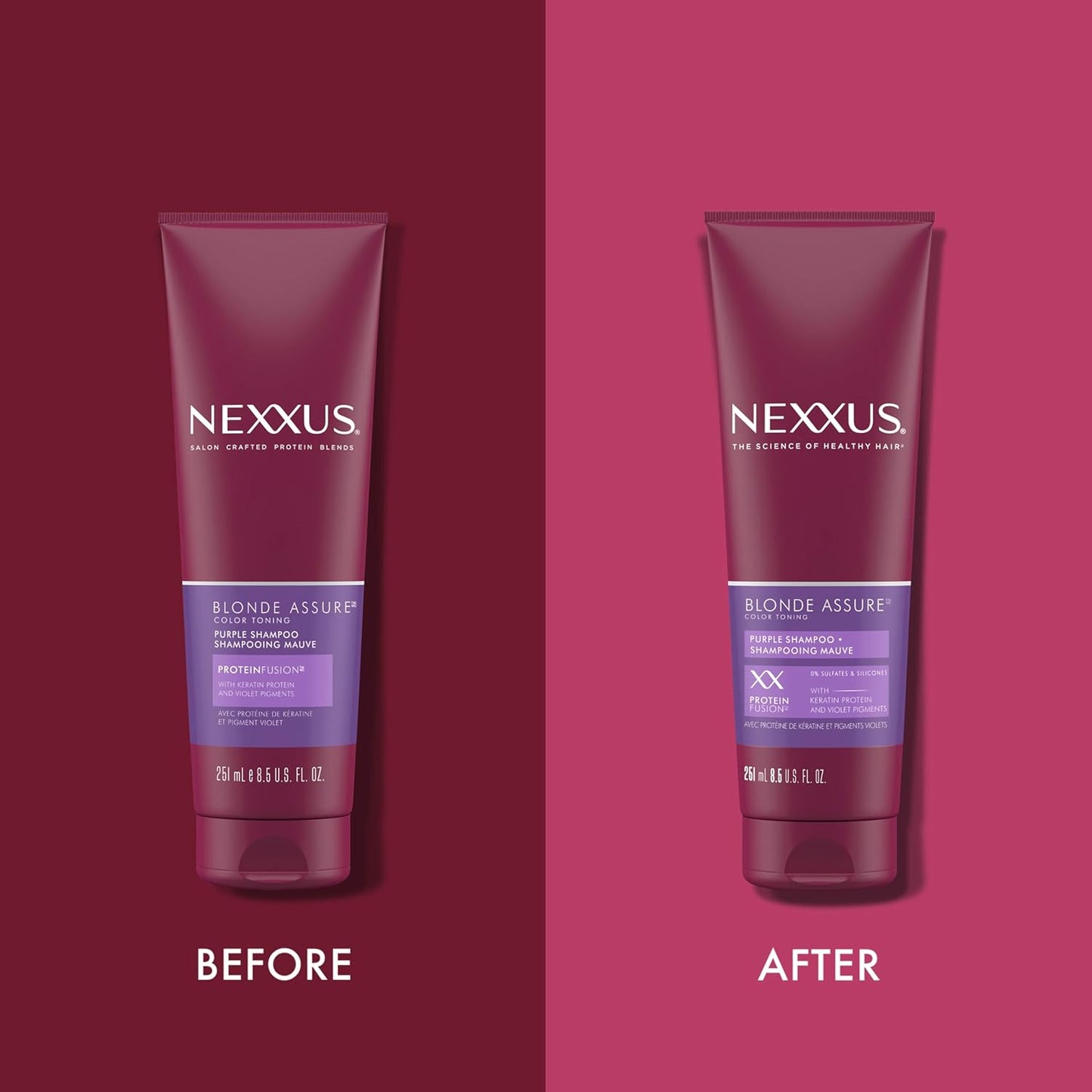 Nexxus_Blonde_Assure_Purple_Shampoo,_For_Blonde_Hair_Color_Care_Shampoo,_Keratin_Protein_8.5_oz