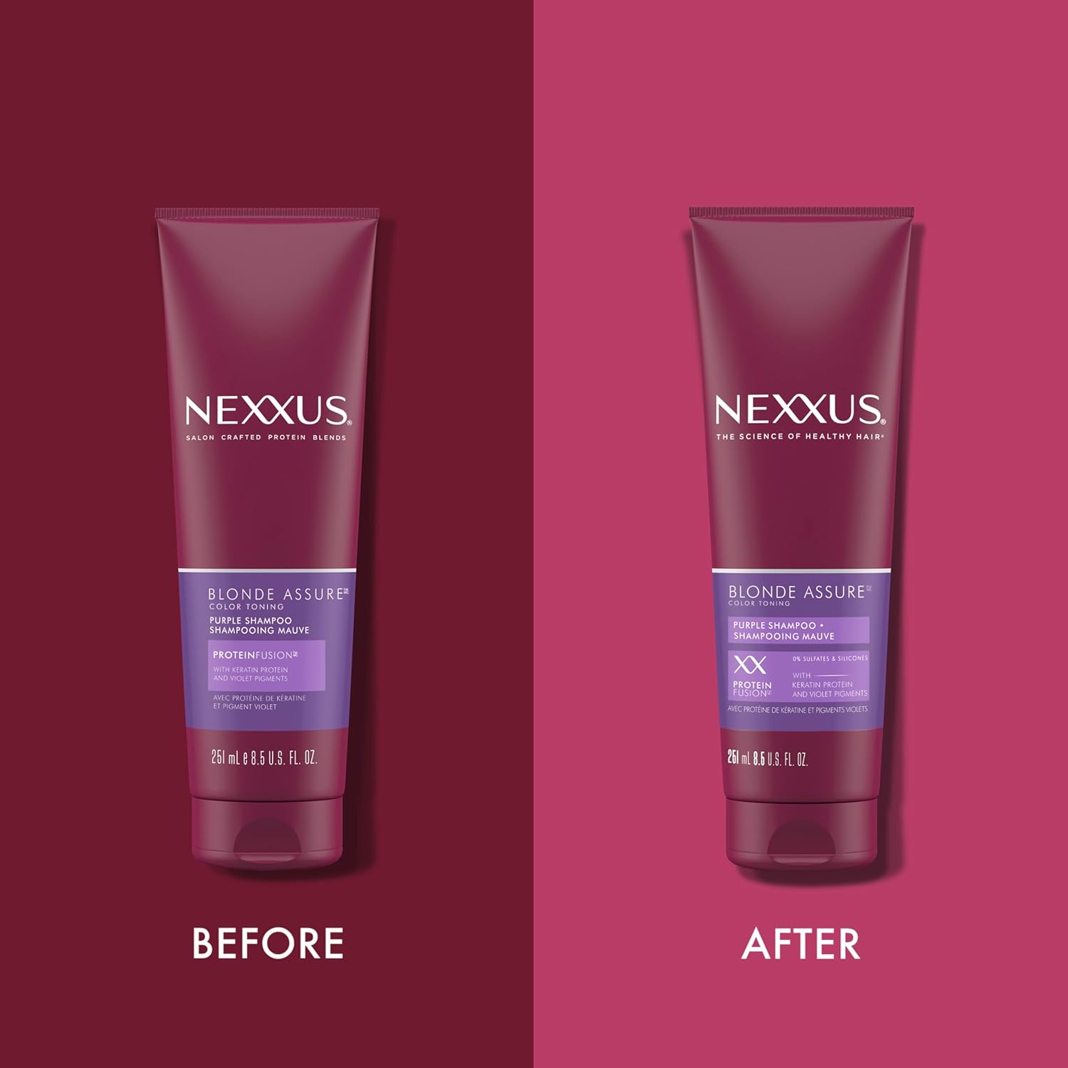 Nexxus_Blonde_Assure_Purple_Shampoo,_For_Blonde_Hair_Color_Care_Shampoo,_Keratin_Protein_8.5_oz