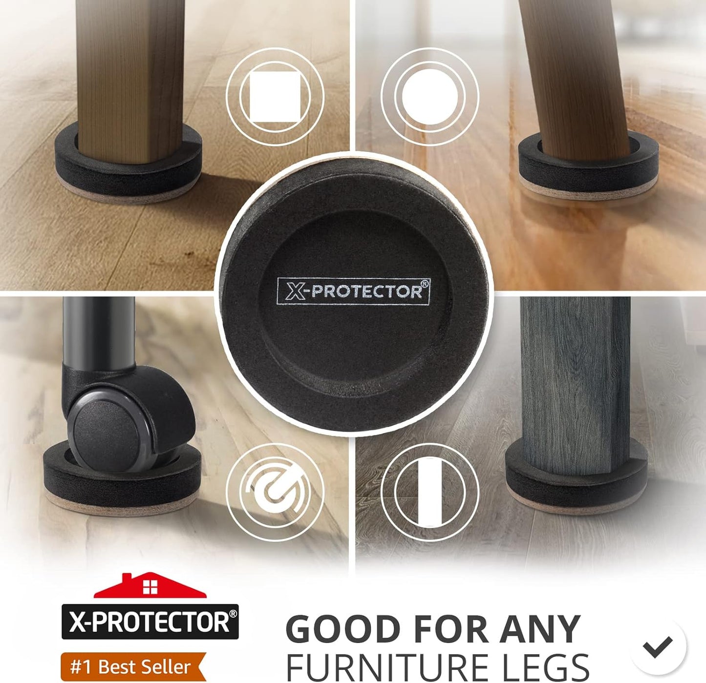 Felt_Furniture_Sliders_for_Hardwood_Floors_X-PROTECTOR_16_PCS_3_½”_-_Furniture_Slider_with_Unique_Design_-_Heavy-Duty_Furniture_Movers_for_Hard_Surfaces_-_Felt_Sliders_-_Move_Your_Furniture_Easily!