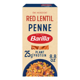 Barilla Red Lentil Pasta, 8.8 oz - Vegan, Gluten Free, Non GMO & Kosher - Made with Plant Based Protein