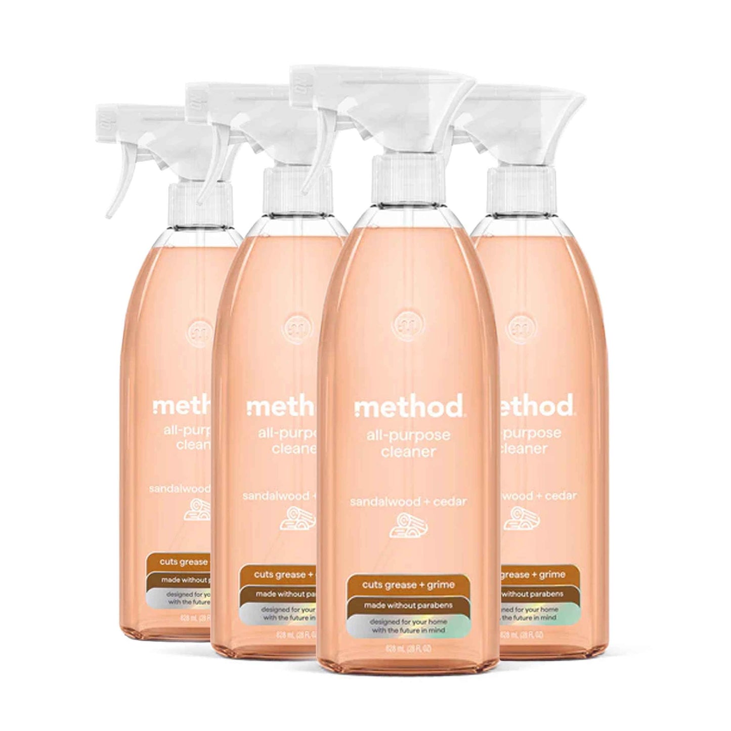 Method All-Purpose Cleaner Spray, French, Perfect for Most Counters, Tiles and More, 28 Fl Oz