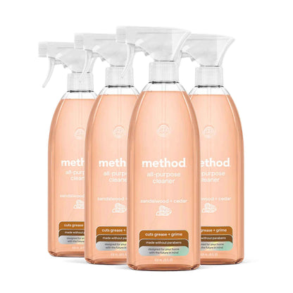 Method All-Purpose Cleaner Spray, French, Perfect for Most Counters, Tiles and More, 28 Fl Oz