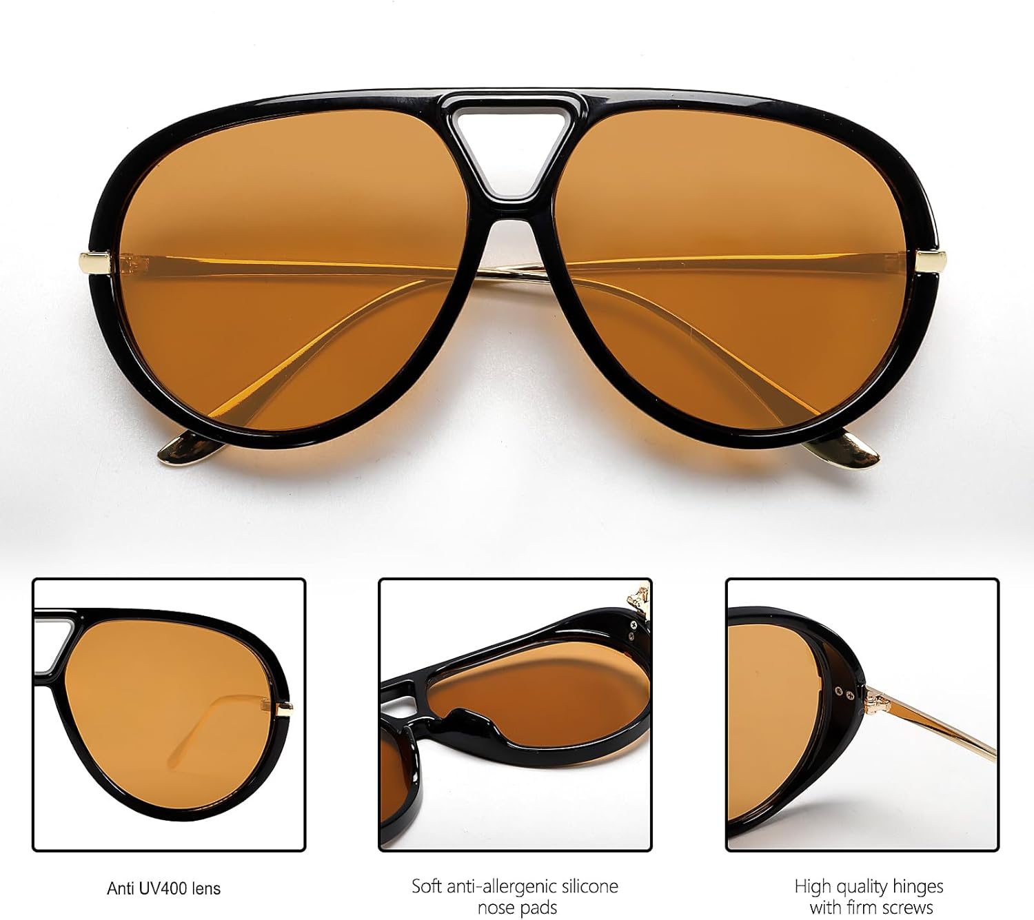 Retro_Gold_Aviator_Sunglasses_for_Women_Men,_2026_Metal_Oversized_70s_Aviators_Black_Sun_Glasses