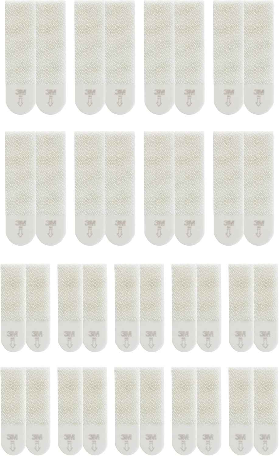 Command 10 lb & 5 lb Medium and Small 18 Pairs Picture Hanging Strips (36 Strips), Damage-Free Hangers for Picture Frames, No Tools Required, Great for Home Room Wall Decor, White Adhesive