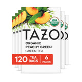 TAZO Organic Green Tea, Green Ginger, Caffeinated Tea