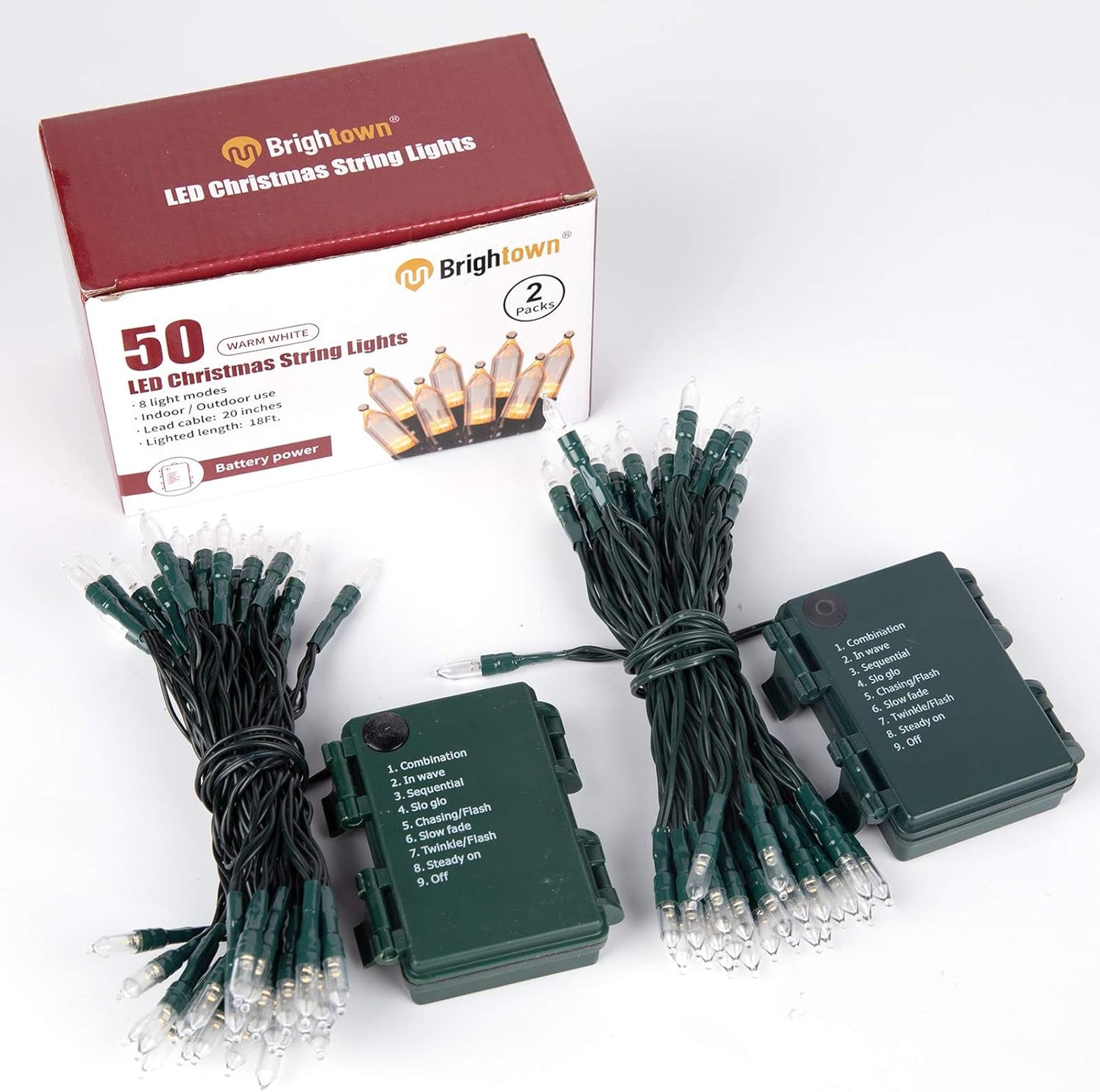 Brightown_Battery_Operated_Christmas_Lights_2_Pack_18_Feet_50_LED_Clear_Mini_String_Lights_with_8_Modes_Waterproof_Tree_Lights_for_Xmas_Outdoor_Indoor_Holiday_Party_Garden_Decor,_Warm_White